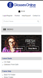 Mobile Screenshot of glassesonline.com.au